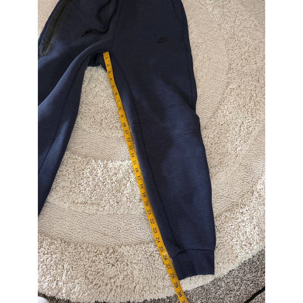Nike tech fleece joggers men's size M navy blue - Picture 4 of 5